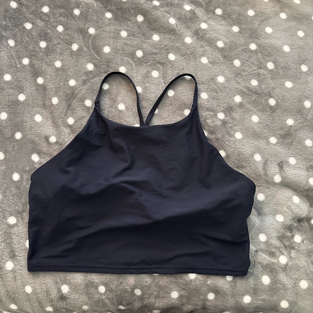 Old Navy High-Neck Sports Bralette - Navy